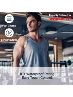 Majority Tru Sport TWS Earphones Black -NARA Computer Shop VIQNC SQ5 0000000004 BLACK SLd1