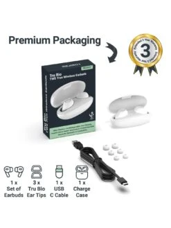 Majority Tru Bio TWS Earbuds White -NARA Computer Shop VIQNF SQ7 0000000013 WHITE SLd3