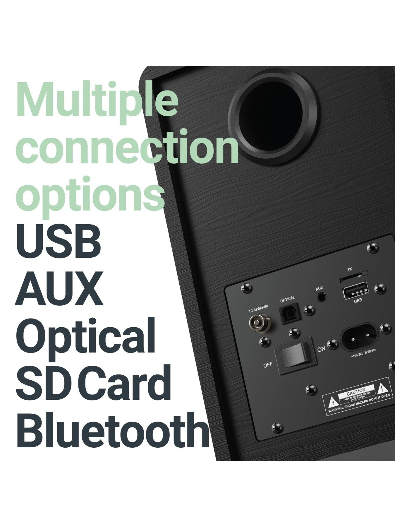 Majority D40 Bookshelf Monitor Speakers 6 Majority D40 Bookshelf Monitor Speakers - Image 4