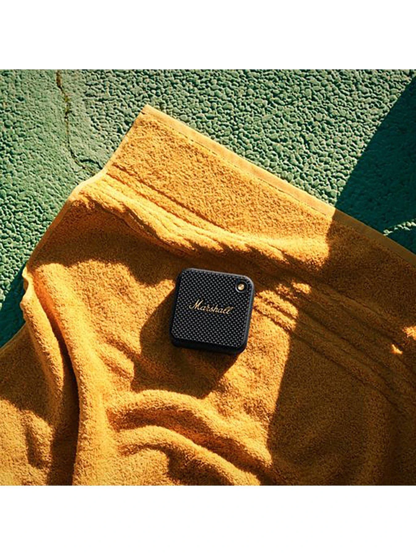 Marshall Willen Portable Bluetooth Speaker - Black & Brass 7 Marshall Willen Portable Bluetooth Speaker - Black & Brass - Image 5