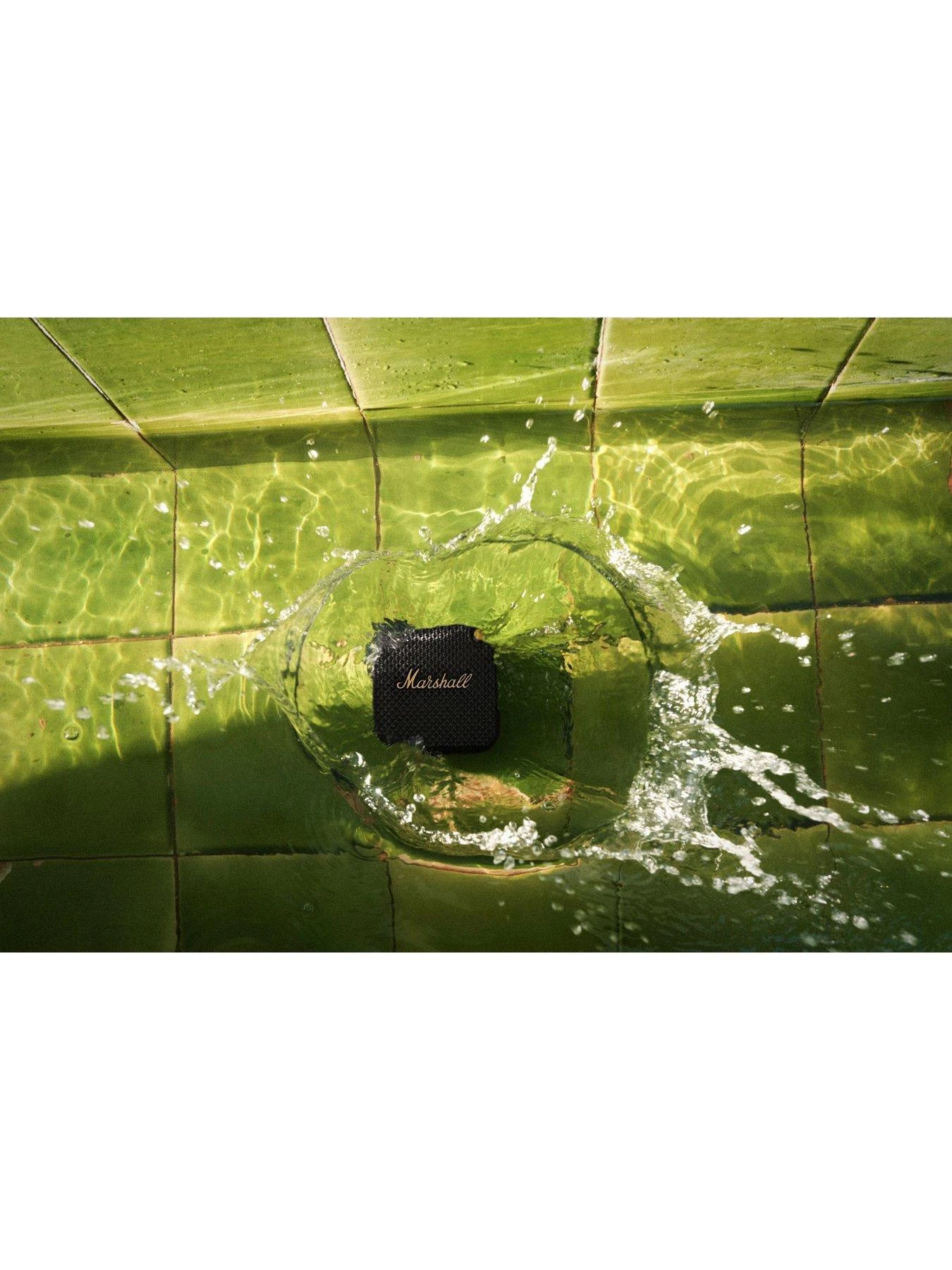 Marshall Willen Portable Bluetooth Speaker - Black & Brass 9 Marshall Willen Portable Bluetooth Speaker - Black & Brass - Image 7