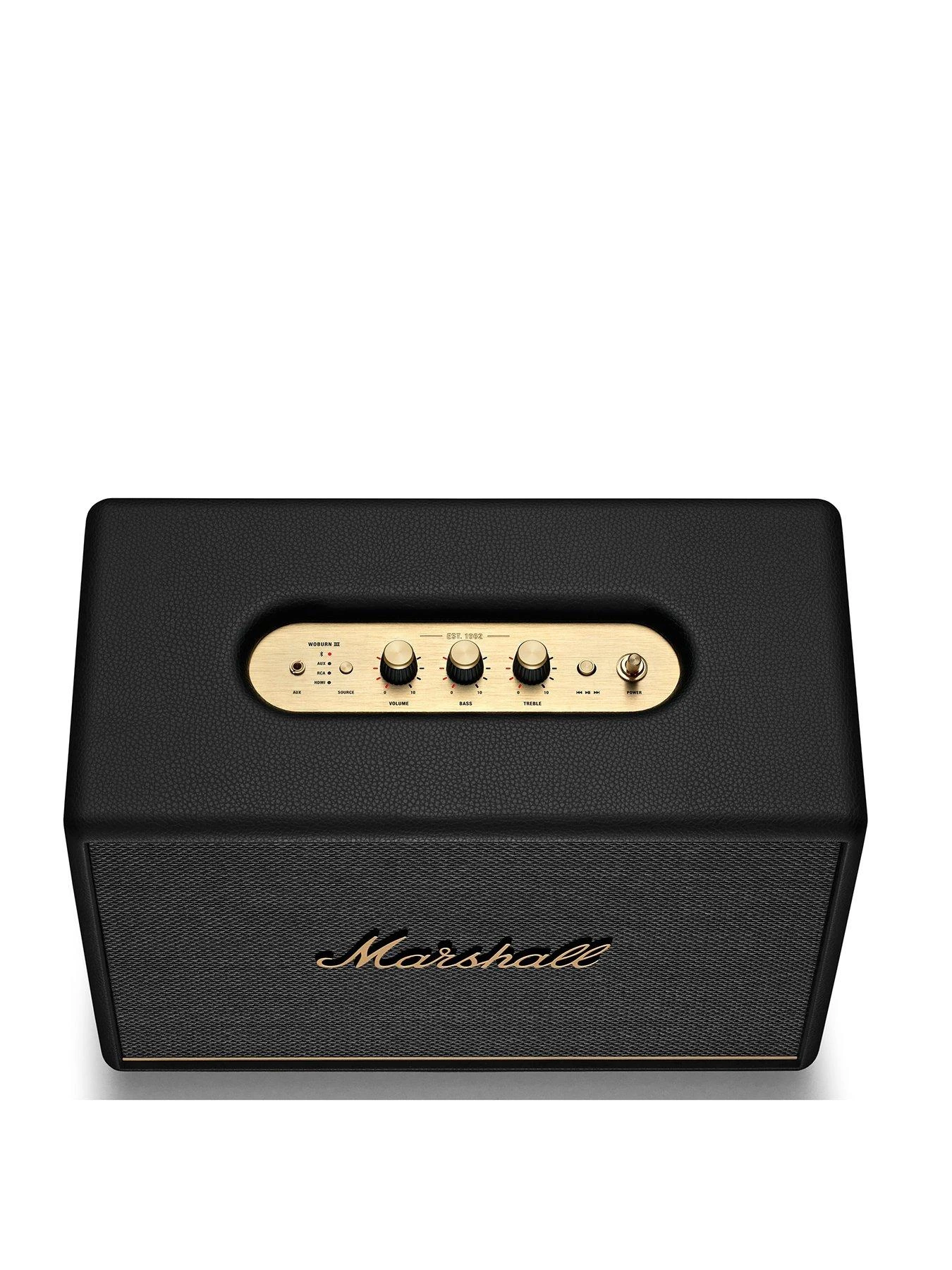 Marshall Woburn III Bluetooth Speaker - Black 5 Marshall Woburn III Bluetooth Speaker - Black - Image 3