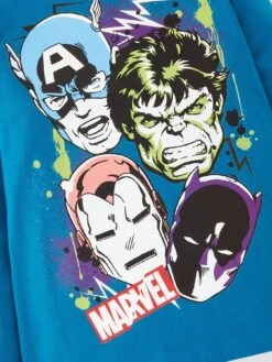 Marvel Boys Avengers Long Sleeve T-Shirt - Blue -NARA Computer Shop VIS24 SQ4 0000000020 BLUE SLd