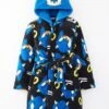 Sonic The Hedgehog Sonic Hood Detail Dressing Gown - Black -NARA Computer Shop VIS3L SQ1 0000000004 BLACK SLf