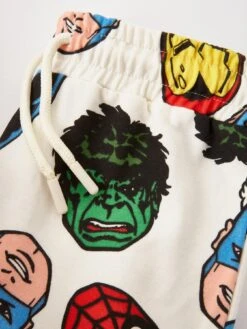 Marvel Avengers 2 Piece All Over Print Hoodie And Jogger - Cream -NARA Computer Shop VIS3R SQ5 0000000067 CREAM SLd1