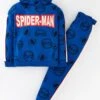 Spiderman 2 Piece All Over Print Hoodie And Jogger Set -NARA Computer Shop VISA3 SQ1 0000000020 BLUE SLf