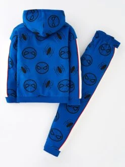 Spiderman 2 Piece All Over Print Hoodie And Jogger Set -NARA Computer Shop VISA3 SQ3 0000000020 BLUE SLb