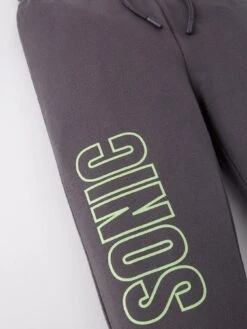 Sonic The Hedgehog Neon Print Joggers - Grey -NARA Computer Shop VISA8 SQ4 0000000005 GREY SLd