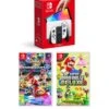 Nintendo Switch OLED OLED Console White With Mario Kart 8 And New Super Mario Bros U Deluxe 1 Nintendo Switch OLED OLED Console White With Mario Kart 8 And New Super Mario Bros U Deluxe -NARA Computer Shop VISKC SQ1 0000000013 WHITE SLf