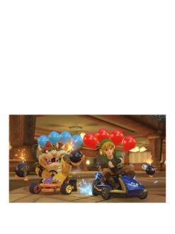 Nintendo Switch OLED OLED Console White With Mario Kart 8 And New Super Mario Bros U Deluxe -NARA Computer Shop VISKC SQ3 0000000013 WHITE SLa