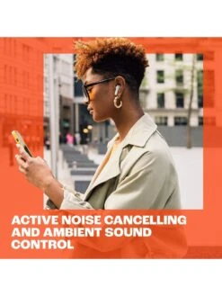 JBL Tune Beam True Wireless Active Noise Cancelling Earbuds - Dual Microphones/IP54 - White -NARA Computer Shop VIU1Z SQ4 0000000013 WHITE SLd