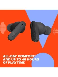 JBL Tune Beam True Wireless Active Noise Cancelling Earbuds - Dual Microphones/IP54 - White -NARA Computer Shop VIU1Z SQ6 0000000013 WHITE SLd2