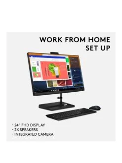 Lenovo IdeaCentre AIO 3 All-In-One Desktop PC - 23.8in FHD, AMD Ryzen 3, 4GB RAM, 512GB SSD - Black 10 Lenovo IdeaCentre AIO 3 All-In-One Desktop PC - 23.8in FHD, AMD Ryzen 3, 4GB RAM, 512GB SSD - Black -NARA Computer Shop VIZW1 SQ2 0000000004 BLACK SLb