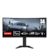Lenovo G34w-30 34-inch WQHD 170Hz Curved Gaming Monitor -NARA Computer Shop VIZWC SQ1 0000000004 BLACK SLf