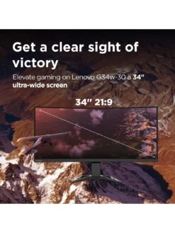 Lenovo G34w-30 34-inch WQHD 170Hz Curved Gaming Monitor -NARA Computer Shop VIZWC SQ6 0000000004 BLACK SLd2