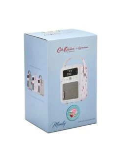 VQ Cath Kidson Mini Portable DAB+ Digital Radio With Bluetooth - Antique Rose -NARA Computer Shop VJ1XC SQ6 0000000067 CREAM SLd2