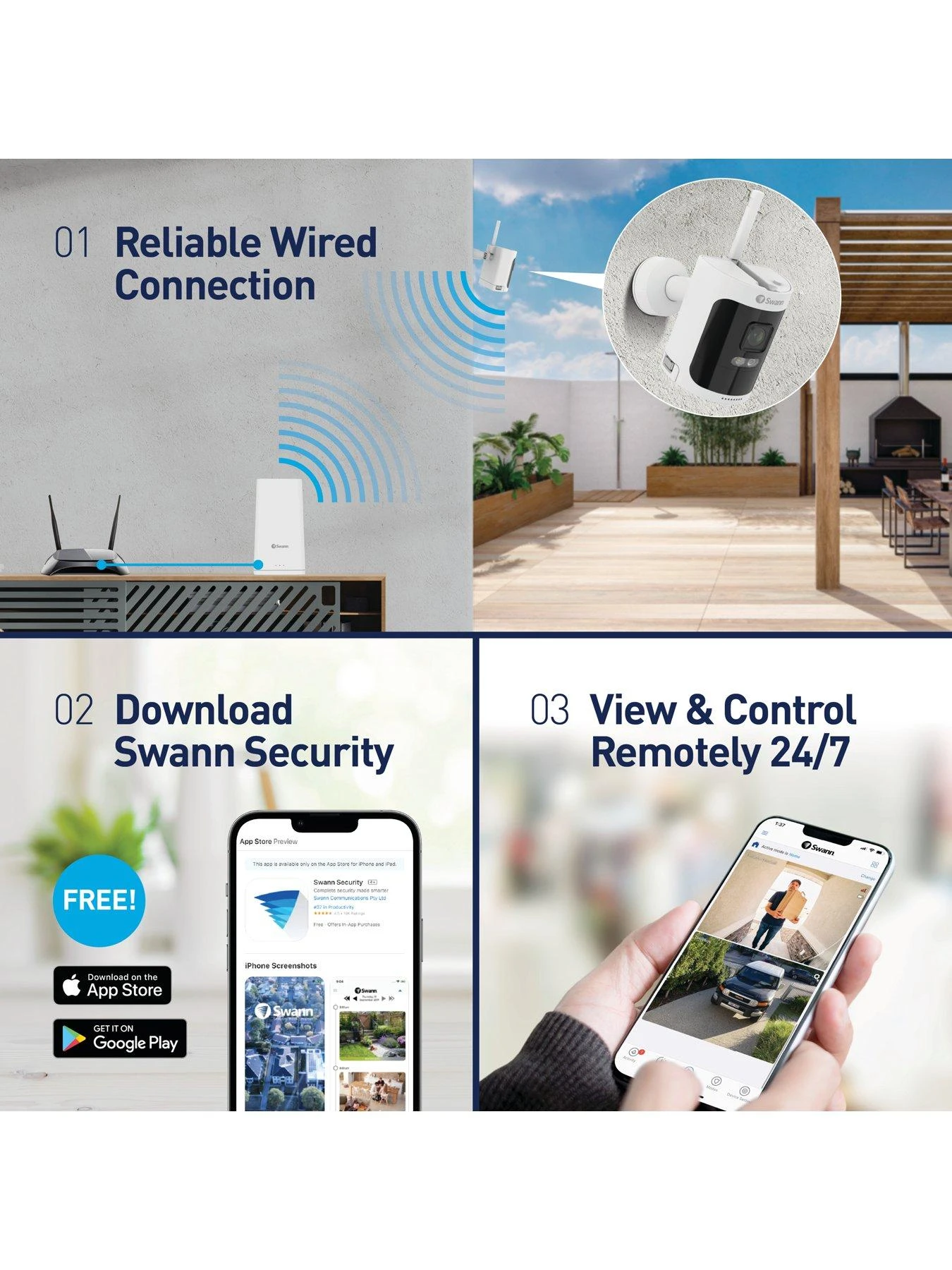 Swann NVW-600BCAM 2K Wire Free Camera W Removable Battery For NVW-800 - 1 Pack 8 Swann NVW-600BCAM 2K Wire Free Camera W Removable Battery For NVW-800 - 1 Pack - Image 6