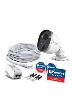 Swann Spotlight Gen2 2K Outdoor Security Camera - 1 Pack
