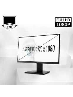 MSI PRO MP273A 27 Inch, Full HD, 100Hz, IPS, Flat Monitor With Built-in Speakers -NARA Computer Shop VJ7VZ SQ4 0000000004 BLACK SLd