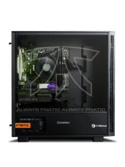 Chillblast Fnatic 560 Gaming Desktop - GeForce RTX 3060, AMD Ryzen 5, 16GB RAM, 500GB SSD -NARA Computer Shop VJA3M SQ5 0000000004 BLACK SLd1