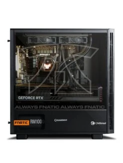 Chillblast Fnatic 770T PC Gaming Desktop - GeForce RTX 4070 Ti, Intel Core I7, 32GB RAM, 1TB SSD -NARA Computer Shop VJA3O SQ2 0000000004 BLACK SLb
