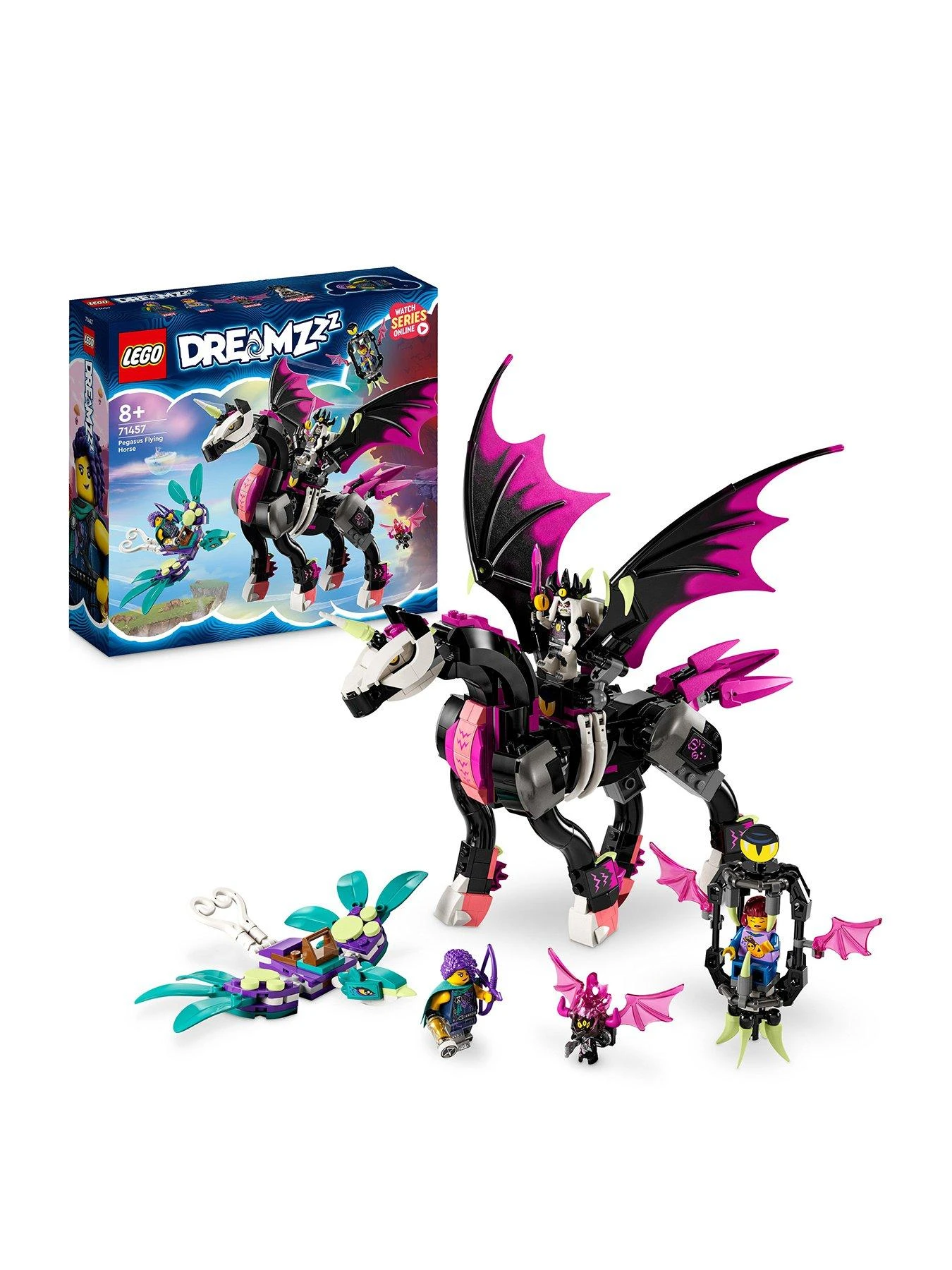 LEGO DreamZzz Pegasus Flying Horse Toy 2in1 71457 3 LEGO DreamZzz Pegasus Flying Horse Toy 2in1 71457