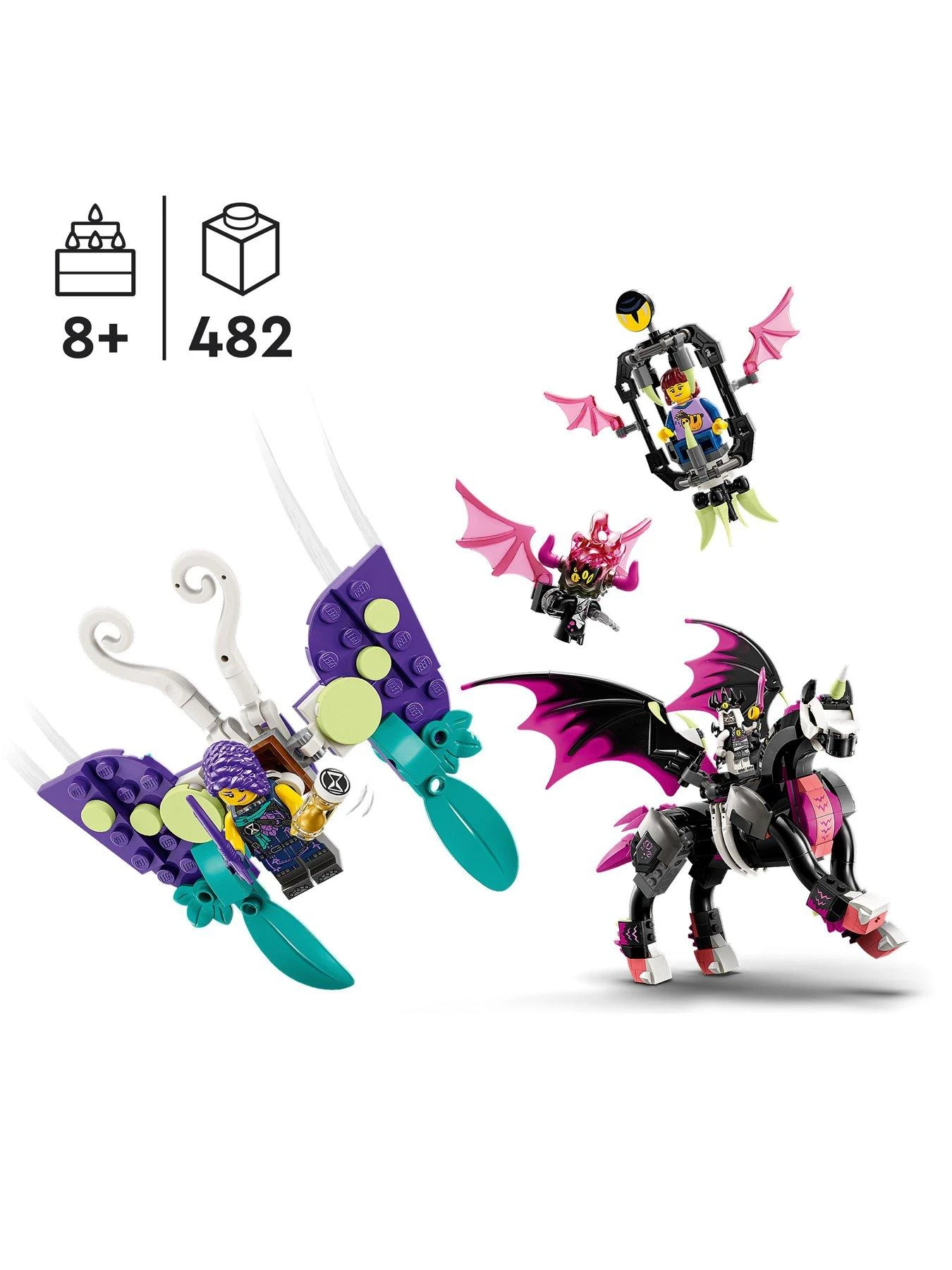 LEGO DreamZzz Pegasus Flying Horse Toy 2in1 71457 4 LEGO DreamZzz Pegasus Flying Horse Toy 2in1 71457 - Image 2