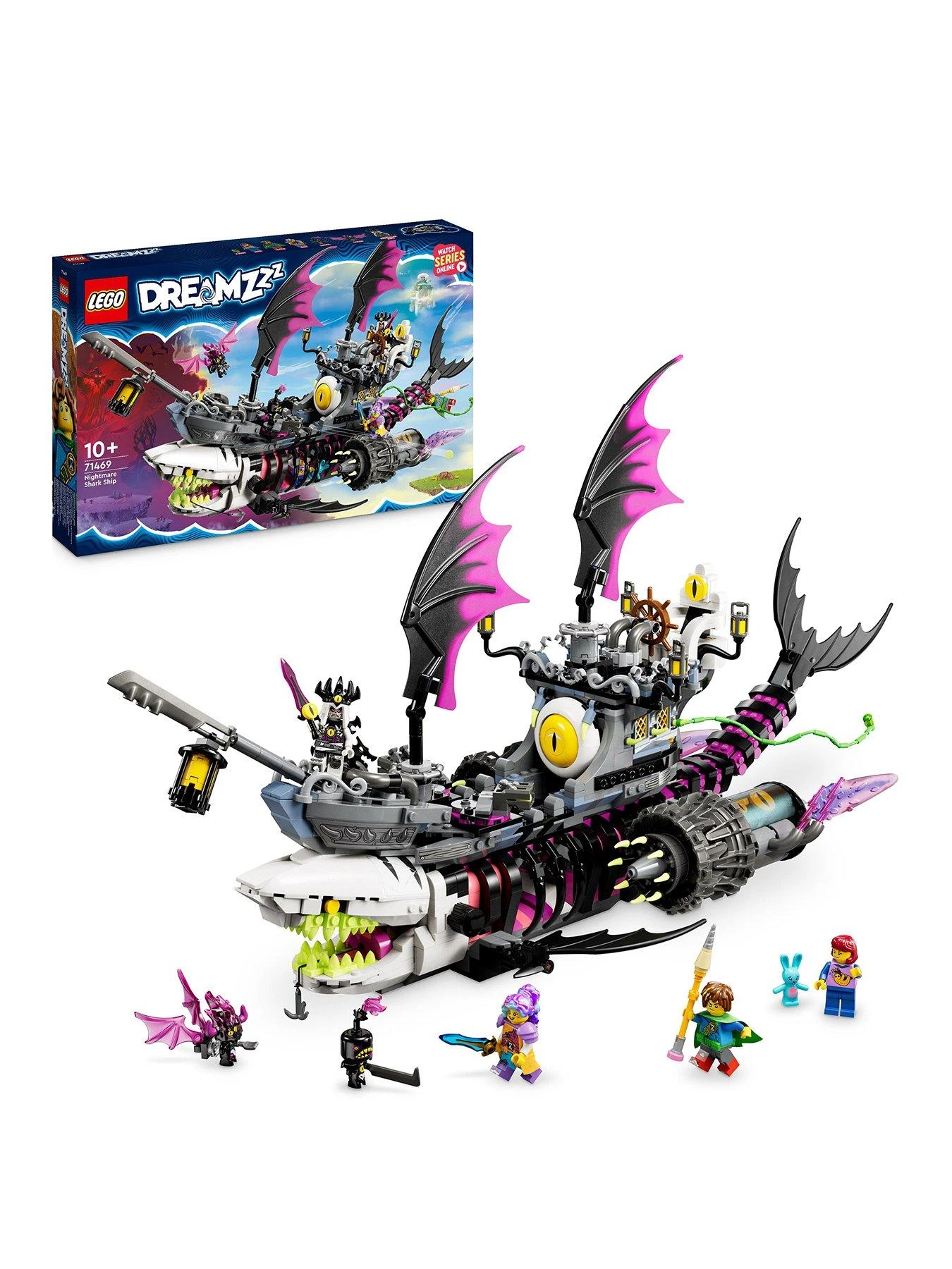 LEGO DreamZzz Nightmare Shark Ship Pirate Set 71469 3 LEGO DreamZzz Nightmare Shark Ship Pirate Set 71469