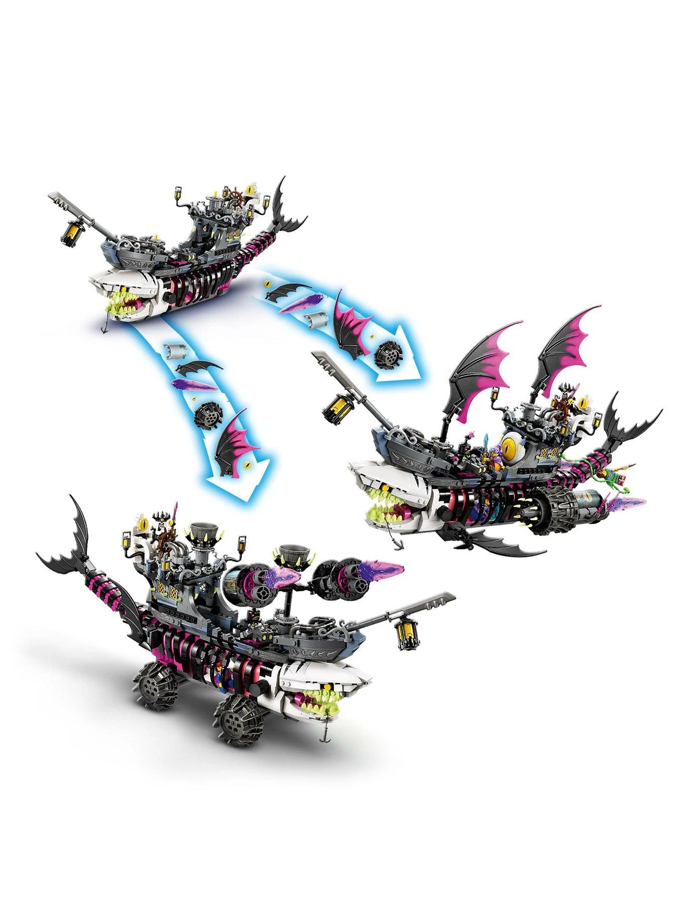 LEGO DreamZzz Nightmare Shark Ship Pirate Set 71469 5 LEGO DreamZzz Nightmare Shark Ship Pirate Set 71469 - Image 3