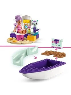 LEGO Gabby's Dollhouse Gabby's Dollhouse Gabby & MerCat's Ship & Spa 10786 -NARA Computer Shop VJDE7 SQ5 0000000088 NO COLOR SLd2