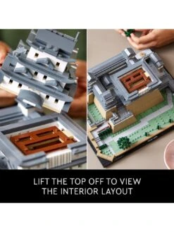 LEGO Architecture Himeji Castle Building Set 21060 -NARA Computer Shop VJDED SQ5 0000000088 NO COLOR SLd2