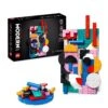 LEGO ART Modern Art Colourful Abstract Wall Canvas Set 31210