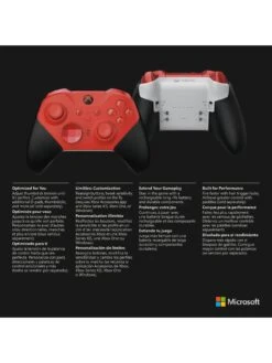 Xbox Elite Wireless Controller Series 2 – Core - Red -NARA Computer Shop VJHL0 SQ7 0000000088 NO COLOR SLd3
