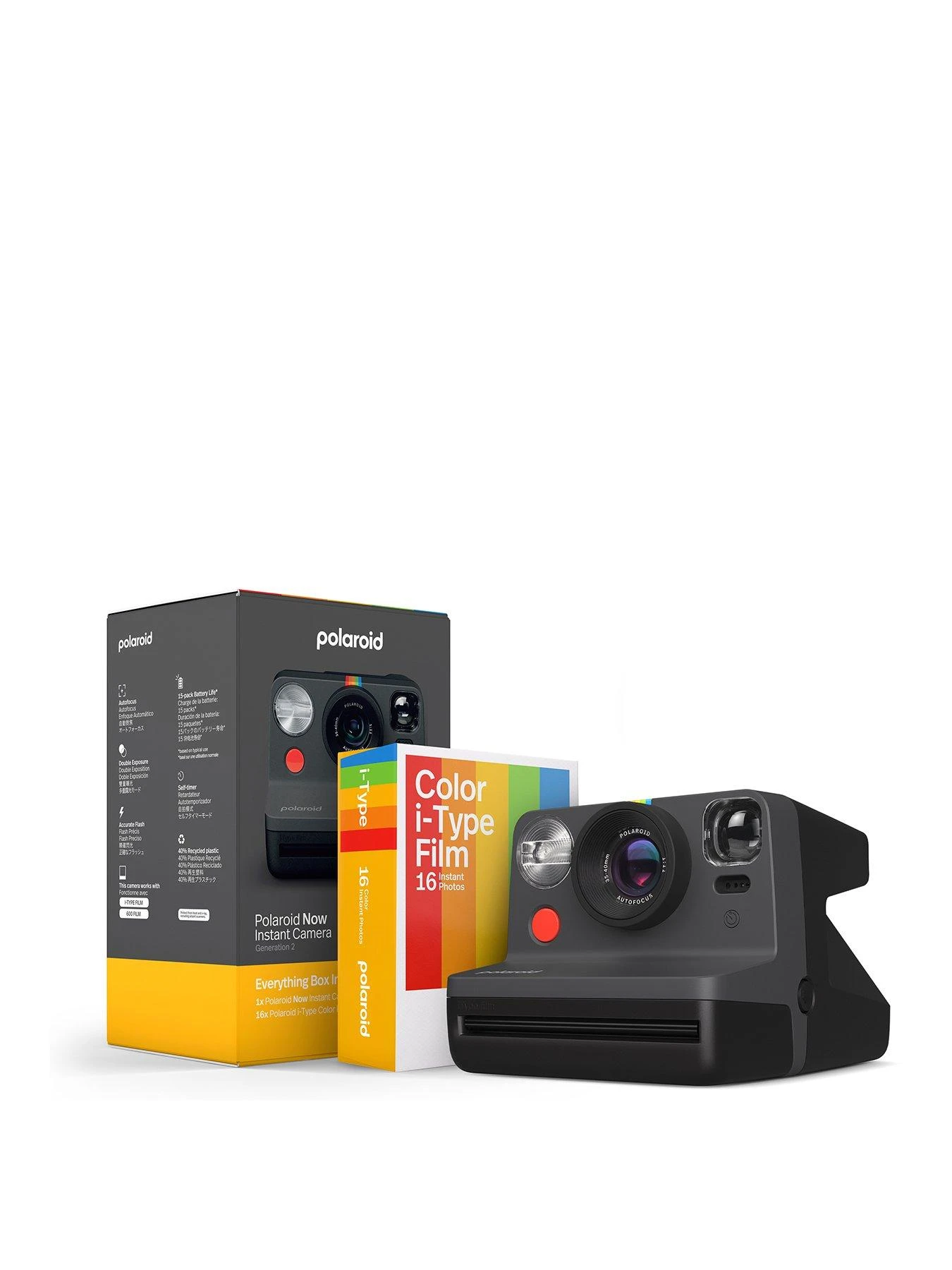 Polaroid Everything Box Now Gen 2 - Black 3 Polaroid Everything Box Now Gen 2 - Black