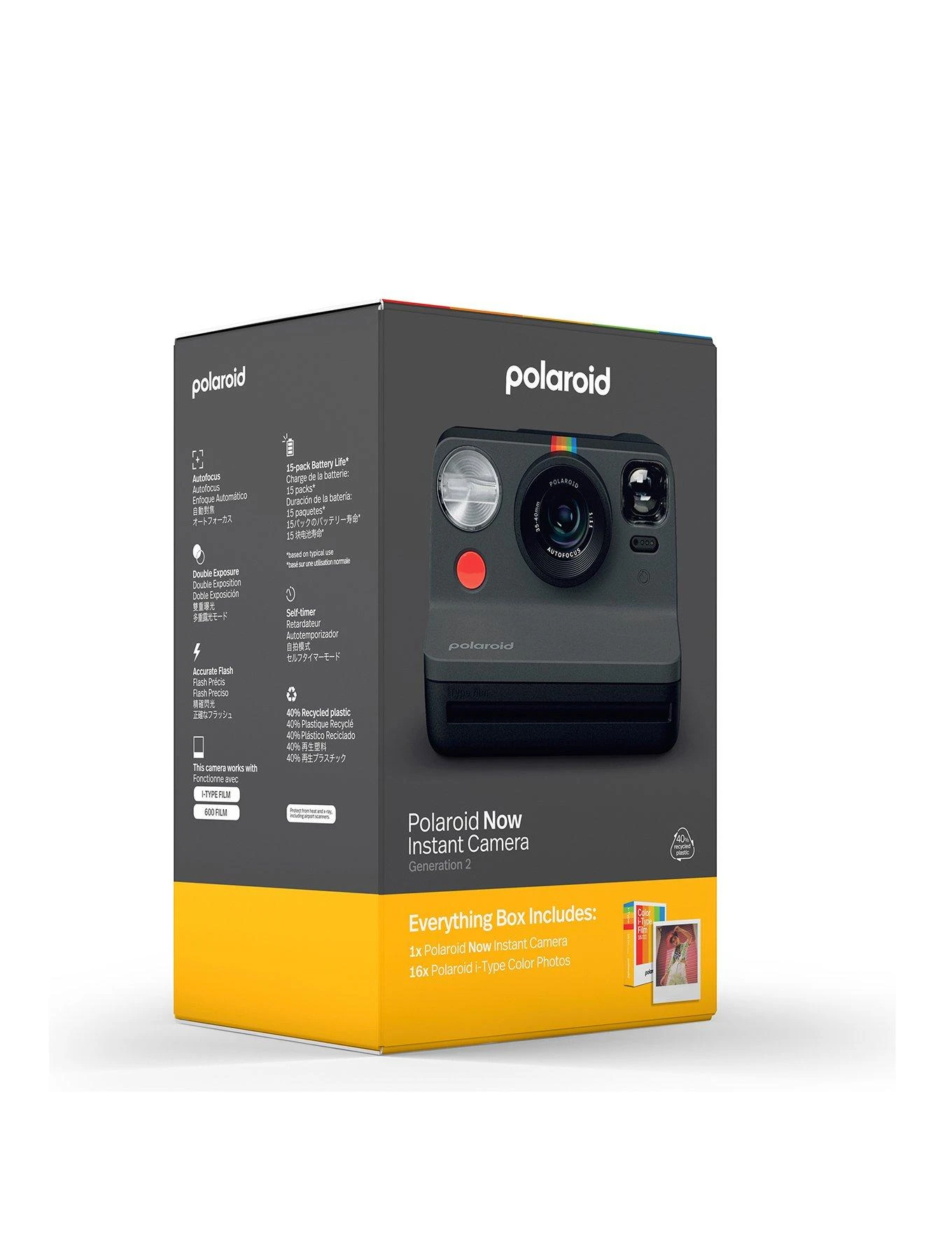 Polaroid Everything Box Now Gen 2 - Black 5 Polaroid Everything Box Now Gen 2 - Black - Image 3
