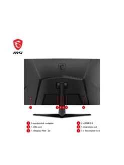 MSI G32C4X 32-inch, Full HD, 250Hz, AMD Freesync Premium, Curved Gaming Monitor -NARA Computer Shop VJN5O SQ2 0000000004 BLACK SLb