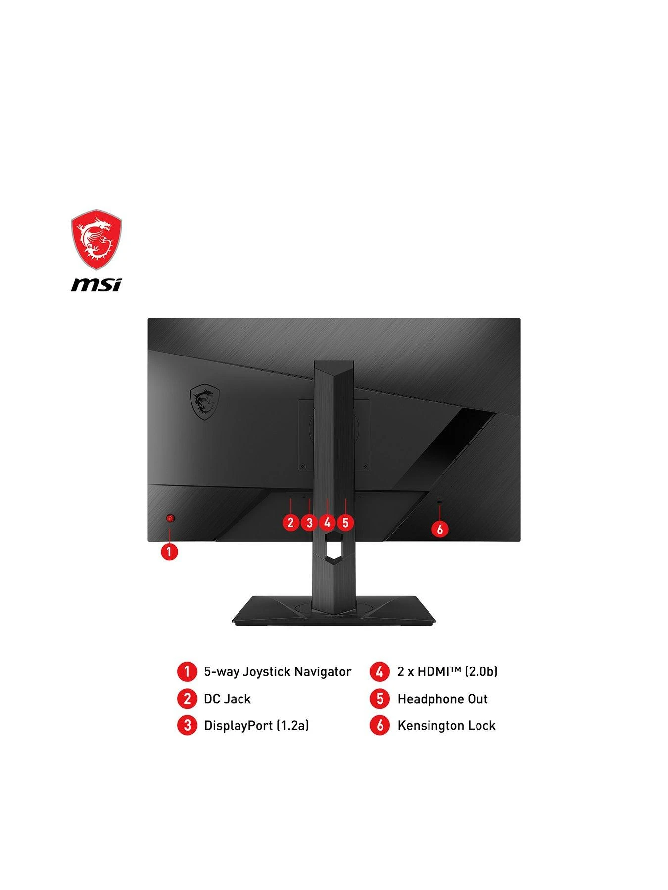 MSI G272QPF 27 Inch, Quad HD, 170Hz, Rapid IPS, 1ms, HDR Ready, G-SYNC Compatible, Flat Gaming Monitor 4 MSI G272QPF 27 Inch, Quad HD, 170Hz, Rapid IPS, 1ms, HDR Ready, G-SYNC Compatible, Flat Gaming Monitor - Image 2