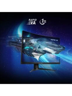 MSI MAG 275CQRF-QD 27 Inch, Quad HD, 170Hz, Rapid VA, Quantum Dot, 1ms, AMD Freesync Premium, 1000R Curved Gaming Monitor -NARA Computer Shop VJN5S SQ4 0000000004 BLACK SLd