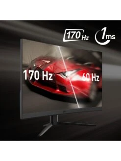 MSI MAG 275CQRF-QD 27 Inch, Quad HD, 170Hz, Rapid VA, Quantum Dot, 1ms, AMD Freesync Premium, 1000R Curved Gaming Monitor -NARA Computer Shop VJN5S SQ6 0000000004 BLACK SLd2