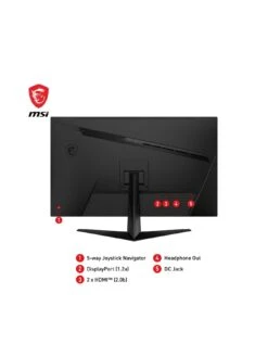 MSI G321Q 32 Inch, Quad HD, 170Hz, HDR Ready, IPS, G-SYNC Compatible, Flat Console Gaming Monitor -NARA Computer Shop VJN5T SQ2 0000000004 BLACK SLb
