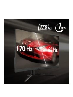 MSI G321Q 32 Inch, Quad HD, 170Hz, HDR Ready, IPS, G-SYNC Compatible, Flat Console Gaming Monitor -NARA Computer Shop VJN5T SQ3 0000000004 BLACK SLa