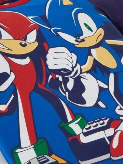 Sonic The Hedgehog Sonic The Hedgehog And Knuckles Short Sleeve Pyjamas - Blue -NARA Computer Shop VJWM7 SQ4 0000000020 BLUE SLd