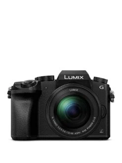 Panasonic DMC-G7 CSC Camera Kit Inc 12-60mm Lumix Lens, 128GB SD Card And Case -NARA Computer Shop VJY3I SQ3 0000000004 BLACK SLa