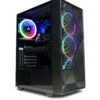 Cyberpower Eurus Gaming PC - Ryzen 5 5500, RTX 3060 Ti, 16GB RAM, 1TB M.2 NVMe SSD -NARA Computer Shop VK0UM SQ1 0000000004 BLACK SLf
