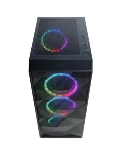 Cyberpower Eurus Gaming PC - Ryzen 5 5500, RTX 3060 Ti, 16GB RAM, 1TB M.2 NVMe SSD 10 Cyberpower Eurus Gaming PC - Ryzen 5 5500, RTX 3060 Ti, 16GB RAM, 1TB M.2 NVMe SSD -NARA Computer Shop VK0UM SQ3 0000000004 BLACK SLa