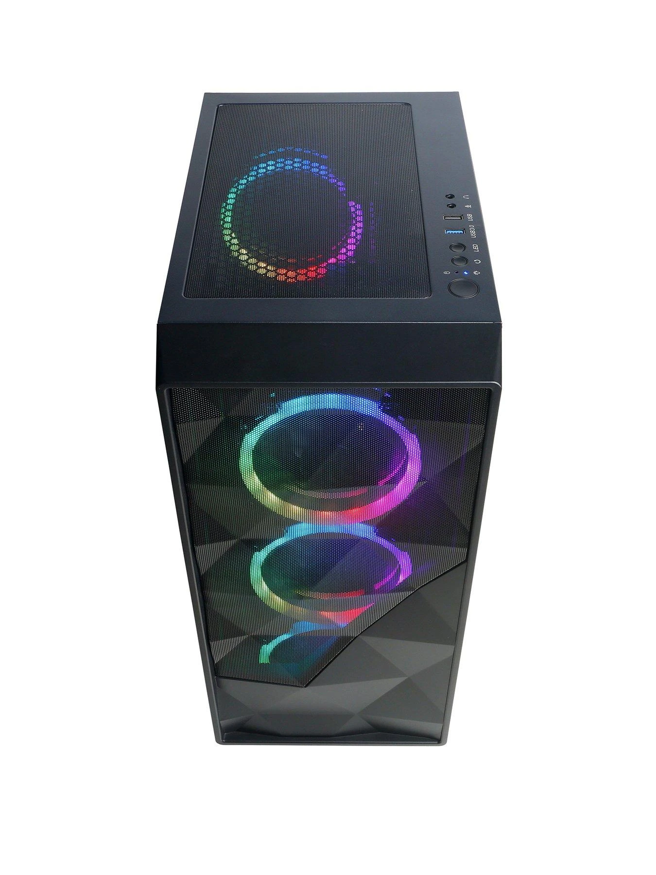 Cyberpower Eurus Gaming PC - Ryzen 5 5500, RTX 3060 Ti, 16GB RAM, 1TB M.2 NVMe SSD 5 Cyberpower Eurus Gaming PC - Ryzen 5 5500, RTX 3060 Ti, 16GB RAM, 1TB M.2 NVMe SSD - Image 3