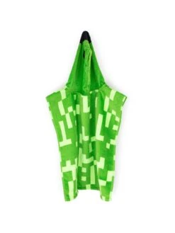 Minecraft Hooded Poncho Towel -NARA Computer Shop VK2CP SQ3 0000000029 MULTI SLd
