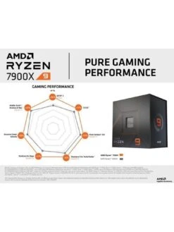 AMD Ryzen 7900X Processor -NARA Computer Shop VKE4M SQ6 0000000004 BLACK SLd2
