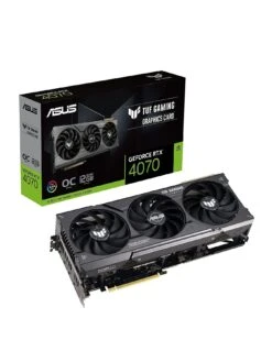 Asus GeForce RTX 4070 TUF Gaming Overclocked Graphics Card