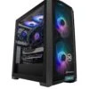 PCSpecialist Cypher P70 PC Gaming Desktop - GeForce RTX 4070, Intel Core i7, 16GB RAM, 1TB Fast SSD Storage -NARA Computer Shop VL0K8 SQ1 0000000004 BLACK SLf